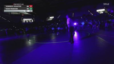 45 lbs Quarters - Dominick Stauffer, Aviator Wrestling Academy vs Dean Francom, Fremont Wrestling Club