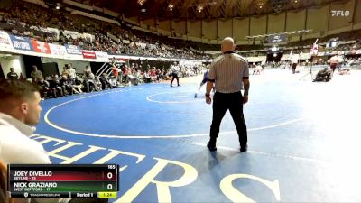 165 lbs Semis & Wb (16 Team) - Joey DiVello, Skyline vs Nick Graziano, West Deptford