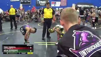 52 lbs Round 2 (6 Team) - Kevin Rodriguez, Untouchables Purple vs Tony Tinervia, Mat Monsters