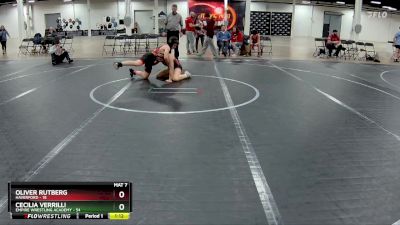 115-120 lbs Round 1 - Oliver Rutberg, Haverford vs Cecilia Verrilli, Empire Wrestling Academy