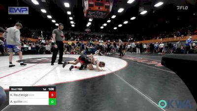 67 lbs Final - Kloe Routledge, Husky Wrestling Club vs Alicen Quillin, Chickasha Youth Wrestling