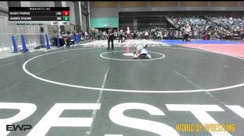 61 lbs Consi Of 8 #1 - Nash Parke, Legacy Elite Wrestling Club vs James Evans, Bartlesville Wrestling Club