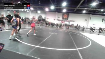 88 lbs Consolation - Anahi Sanchez, Madera WC vs Chloe Cruz, Hotsots