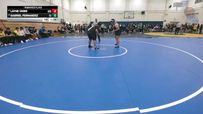 289 lbs Champ. Round 2 - Gabriel Fernandez, Elk Grove vs Layne Uribe, Gonzales