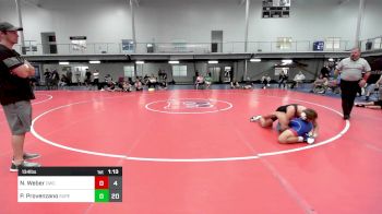 134 lbs Quarterfinal - Nick Weber, OUTSIDERS vs Phillip Provenzano, Superior Wrestling Academy