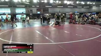 170 lbs Cons. Semis (16 Team) - Jackson Moffitt, The Big MF Purge vs Carter Brown, Fight Club