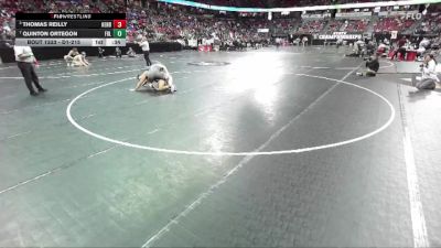 D1-215 lbs Cons. Semi - Quinton Ortegon, Fond Du Lac vs Thomas Reilly, Kenosha Bradford