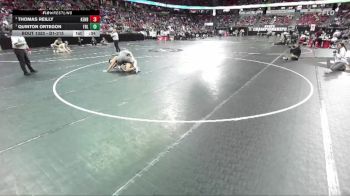 D1-215 lbs Cons. Semi - Quinton Ortegon, Fond Du Lac vs Thomas Reilly, Kenosha Bradford