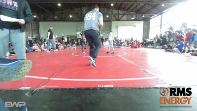 58 lbs Rr Rnd 2 - Creed Long, Mojo Mulisha 12u vs Maddox Reed, Raw Wrestling Club