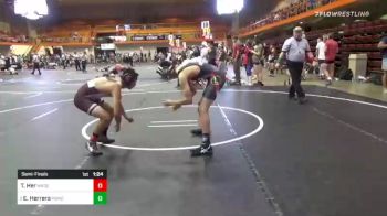 123 lbs Semifinal - Tyler Her, Matbandit vs Eric Herrera, Pomona Elite