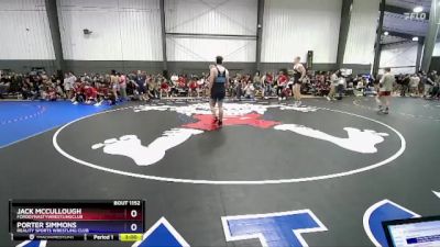 175 lbs Cons. Round 2 - Jack McCullough, FordDynastyWrestlingClub vs Porter Simmons, Reality Sports Wrestling Club