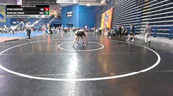 175 lbs Cons. Round 4 - Ryan Barone, Fishburne Military School vs Sawyer Jones, Woodgrove