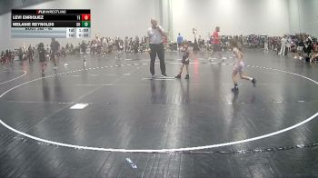 40 lbs Cons. Semi - Melanie Reynolds, Unaffiliated vs Levi Enriquez, Takedown Elite