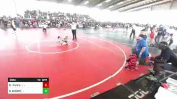 66 lbs Quarterfinal - Matthew Rivera, Inland Elite vs Stihl Ballard, D.C. Wrestling