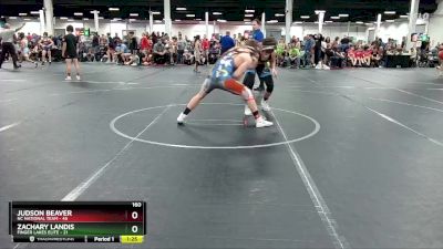 160 lbs Round 5 (8 Team) - Zachary Landis, Finger Lakes Elite vs Judson Beaver, NC National Team