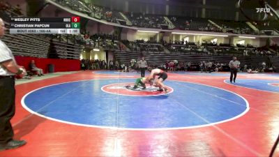165-4A Cons. Round 2 - WESLEY PITTS, North Oconee vs Christian Papcun, Ola