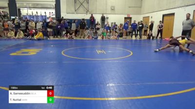 118 lbs Consy 2 - Ayesha Sameeuddin, Delaware Valley vs Teryn Nuttal, Derry