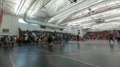 89-91 lbs Round 1 - Hoyt Peil, Thermopolis Middle School vs Tanner Quinterno, Powell Middle School