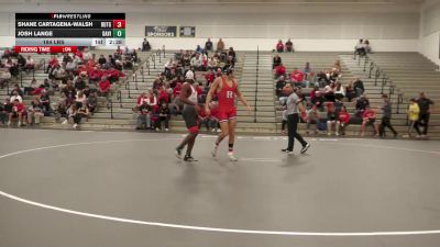 184 lbs Rr Rnd 1 - Shane Cartagena-Walsh, Rutgers vs Josh Lange, Davidson