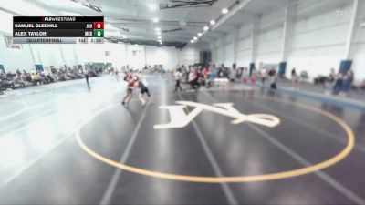 184 lbs Quarterfinal - Samuel Gledhill, Johns Hopkins vs Alex Taylor, McDaniel
