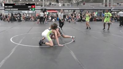 105 lbs Round 1 (3 Team) - Nic Loch, Lions Den WC vs Logan Noonan, Headhunters