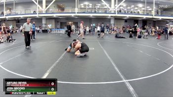 120 lbs Finals (2 Team) - Arturo Reyes, Mat Assassins Black vs Josh Brooks, Team Shutt