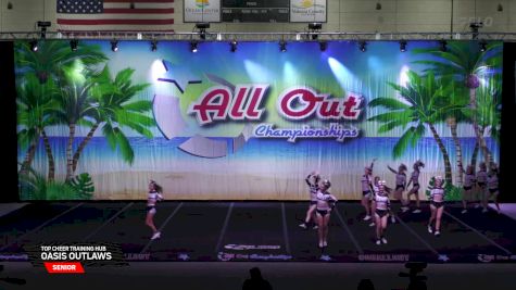 Top Cheer Training Hub - Oasis Outlaws [2025 Senior Day 1] 2025 Splash Bash