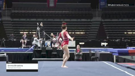 Emma Brookins - Floor, Olympia Gym Acad - 2022 Elevate the Stage Toledo presented by Promedica