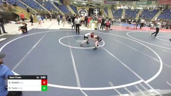 54 lbs Semifinal - Sadie Sweat, Kalispell WC vs Dixon Turk, Westlake