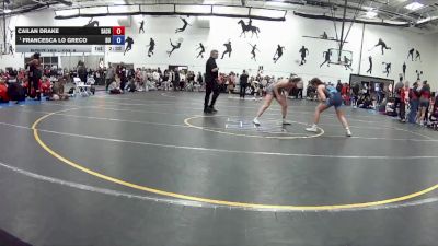 124 A Champ. Round 2 - Francesca Lo Greco, Brock University vs Cailan Drake, Sacred Heart University