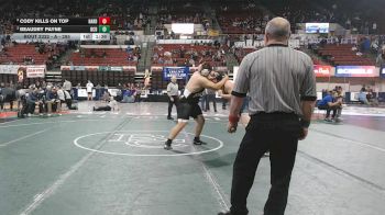 A - 285 lbs Semifinal - Beaudry Payne, Beaverhead Co. (Dillon) vs Cody Kills On Top, Hardin