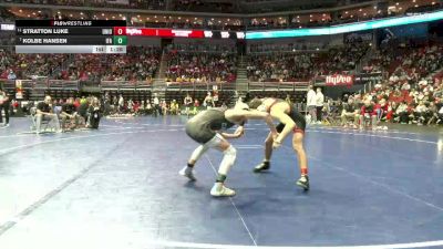 2A-113 lbs Cons. Round 4 - Kolbe Hansen, Iowa Falls-Alden vs Stratton Luke, Union, LaPorte City