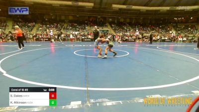 61 lbs Consi Of 16 #2 - Sawyer Oakes, American Dream Wrestling Club vs Karson Atkinson, Husky Wrestling Club