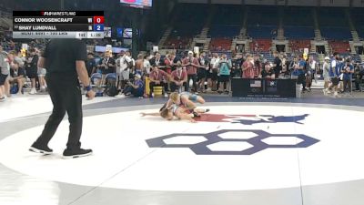 100 lbs Champ. Rd Of 64 - Connor Woosencraft, Wisconsin vs Shay Lundvall, Iowa