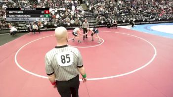 6A 175 lbs Champ. Round 1 - Matt Watts, Corner Canyon vs Jonathon Inagaki, Layton