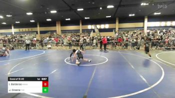 102 lbs Consi Of 16 #2 - Isaiah Balderas, Manu WC vs Jj Greene, The Empire