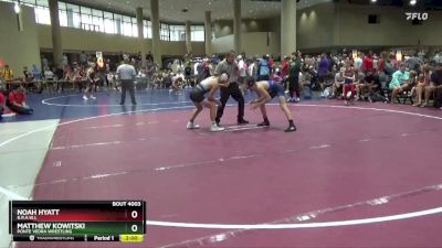 113 lbs Champ. Round 1 - Matthew Kowitski, Ponte Vedra Wrestling vs Noah Hyatt, B.R.A.W.L