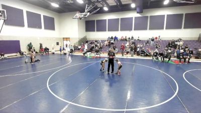 52 lbs Quarterfinal - Emmitt Hazen, Timpanogos Wrestling vs Warren Summers, Bear River Jr High Wrestling C