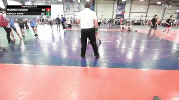 126 lbs Rr Rnd 3 - Richard Rogers, Indiana Outlaws Black vs Deklan Barr, Team Shutt NXT GEN