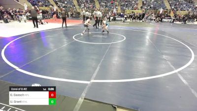 70 lbs Consi Of 8 #2 - Graeson Gaasch, Rifle Youth Wrestling vs Uriah Grant, Athlos Wrestling