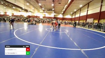 197 lbs Semifinal - Carson LiCastri, Oneonta vs Anthony Fernandez, Rhode Island College