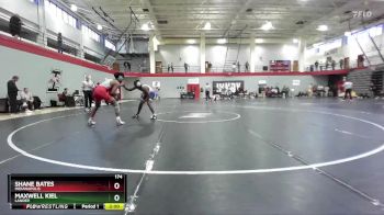 174 lbs Cons. Round 5 - Shane Bates, Indianapolis vs Maxwell Kiel, Lander
