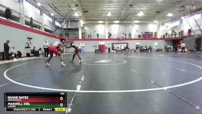 174 lbs Cons. Round 5 - Shane Bates, Indianapolis vs Maxwell Kiel, Lander