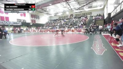 100 lbs Semifinal - Mia Navarro, Palm Desert vs Hayden Yanagisawa, Mayfair