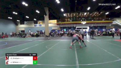 136 lbs Quarterfinal - Carmen Graham, Northeastern (W) vs Julie Wilson, Washington State (W)