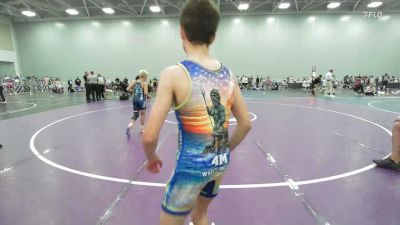 90 lbs Rr Rnd 2 - Wyatt Hassinger, 4M Power - EL vs Gunner Sudduth, Eastern Carolina Wrestling - EL