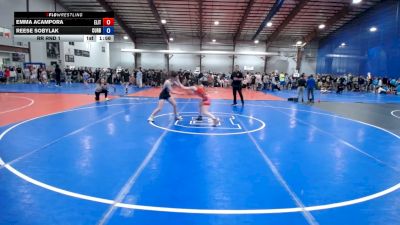 100 lbs Rr Rnd 1 - Emma Acampora, Elite Aqua - HSG vs Reese Sobylak, Curby Polar Bears - HSG