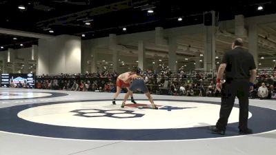 125 lbs Cons. Round 5 - Lucas Stoddard, West Point Wrestling Club vs Christian Lance, Nebraska RTC/ Titan Mercury Wrestling Club (TMWC)