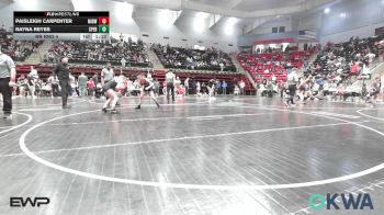 97 lbs Rr Rnd 4 - Paisleigh Carpenter, Midwest City Bombers Youth Wrestling Club vs Rayna Reyes, Sperry Wrestling Club