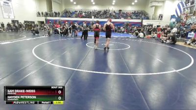 144 lbs Cons. Round 2 - Sam Drake-Weiss, Moscow vs Hayden Peterson, Sandpoint